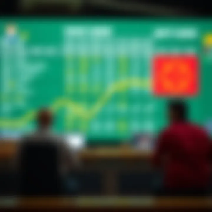 Historical data comparison of lottery results