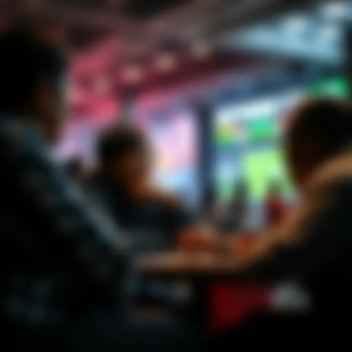 Illustration of a community discussing betting insights