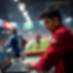 Dynamic representation of online betting strategies