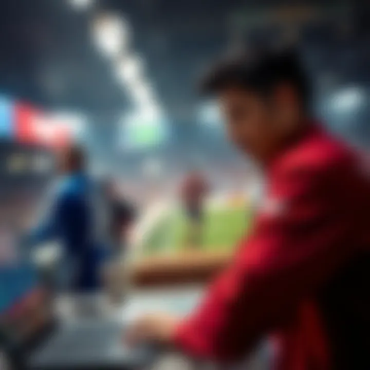 Dynamic representation of online betting strategies