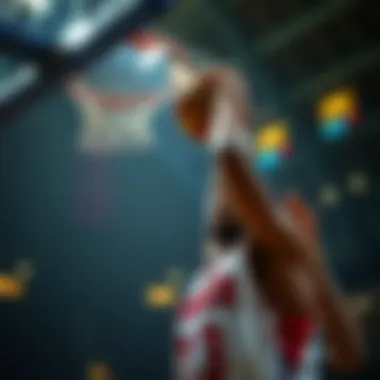 Strategic plays influencing basketball scores.