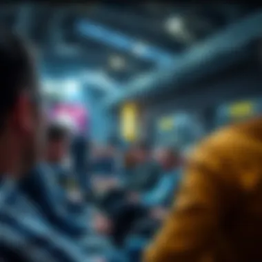 A vibrant community forum discussing betting insights