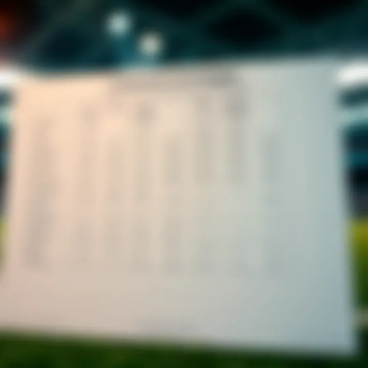 Comparison chart of betting strategies