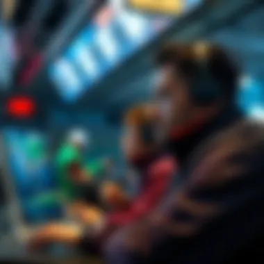 A digital representation of cryptocurrency betting