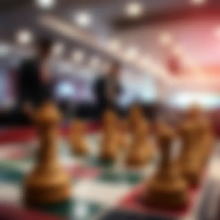 Effective Betting Strategies in Focus A strategic game board symbolizing effective betting strategies