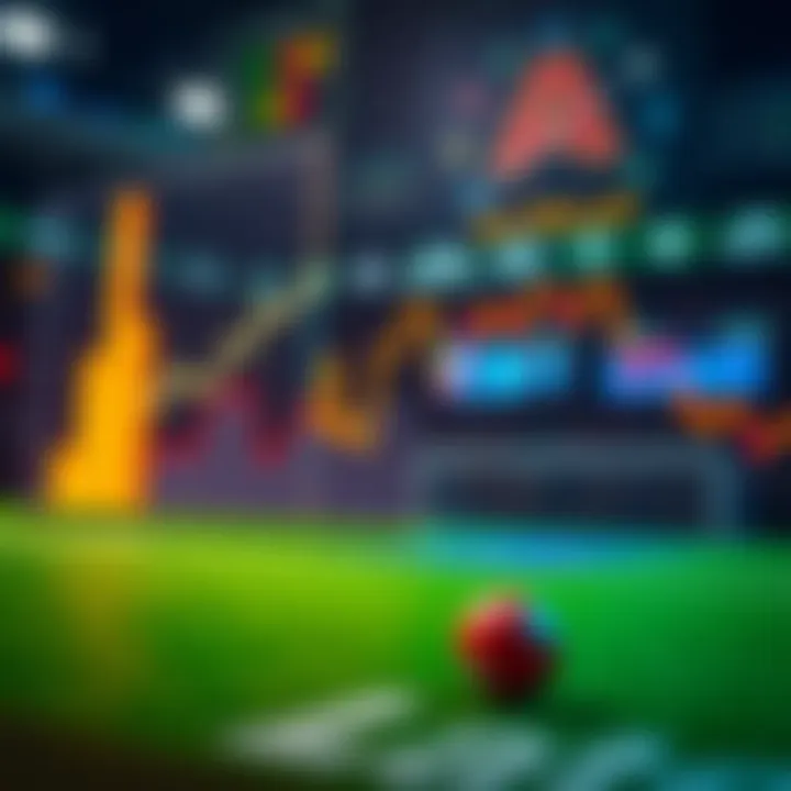 Graph showcasing data analytics in lottery systems