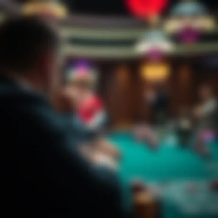 Symbolic representation of gambling addiction