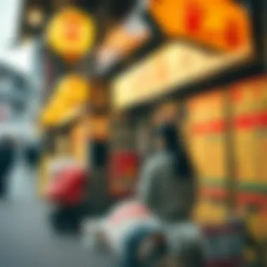 Depiction of the cultural significance of lotteries in Japan