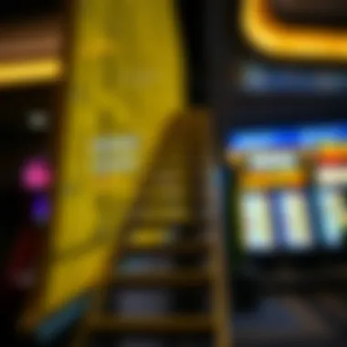 Visual representation of Keno Ladder rules