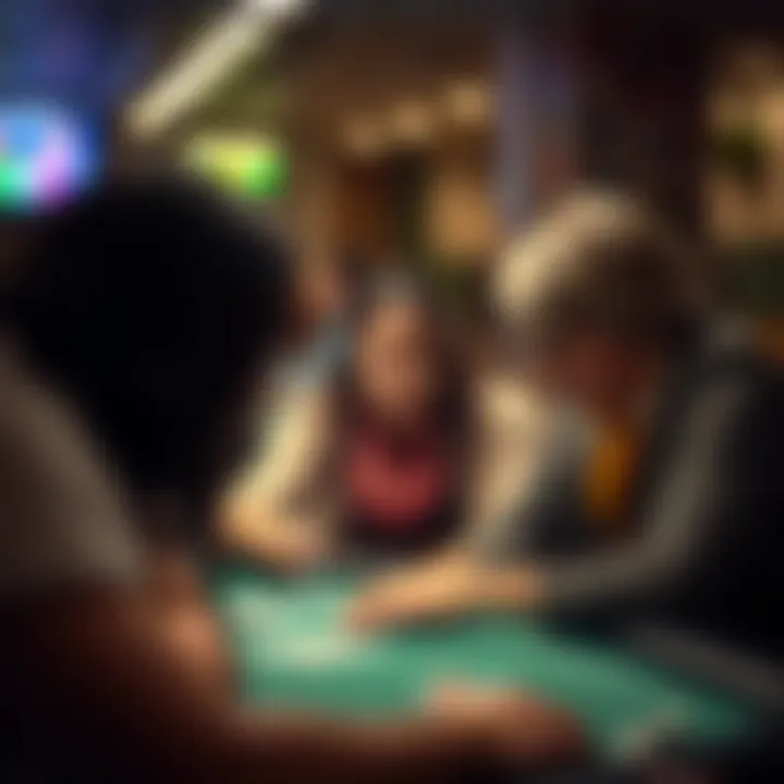 Depiction of community engagement in gambling problem solutions