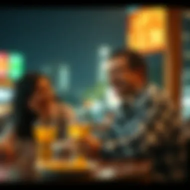 Artistic depiction of life changes after winning the lottery.