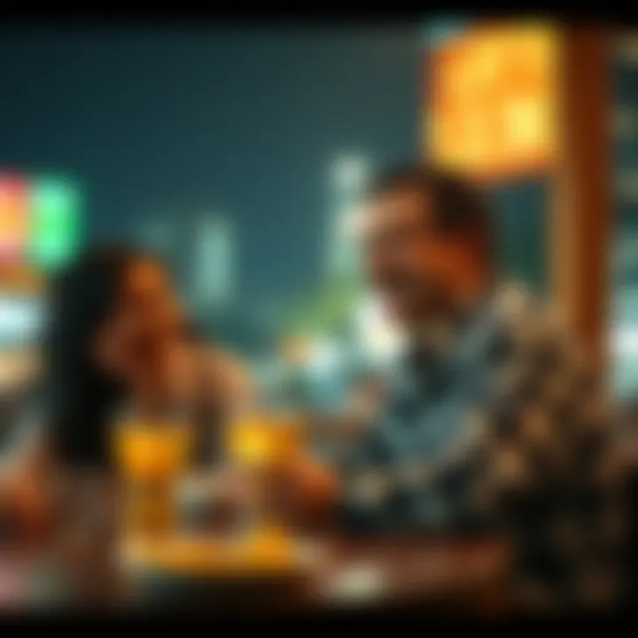 Artistic depiction of life changes after winning the lottery.