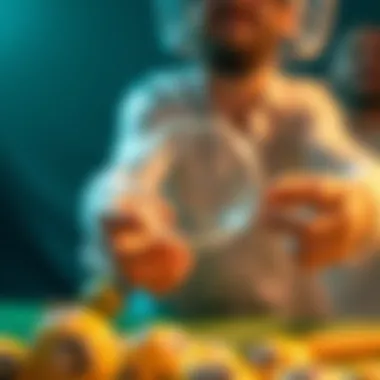 Conceptual representation of lottery and chance