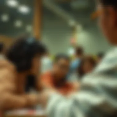 Community engagement in lottery participation