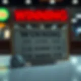 Lottery ticket with winning numbers