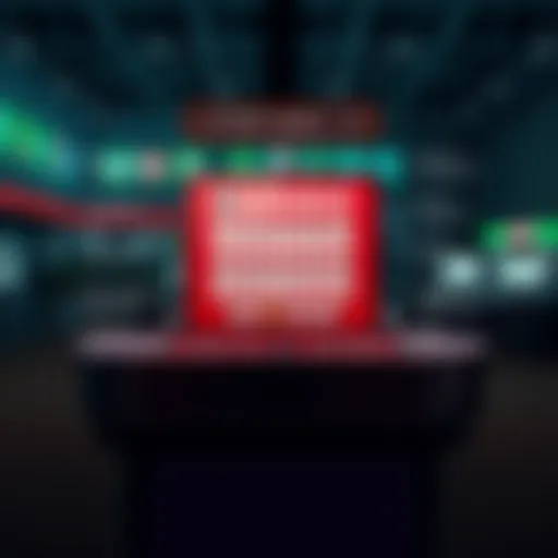 Conceptual diagram illustrating the functionality of a lottery draw program.