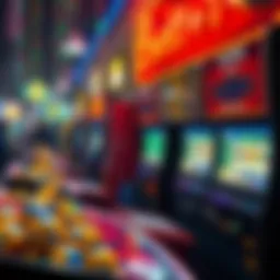 An intricate illustration depicting the historical evolution of lotteries