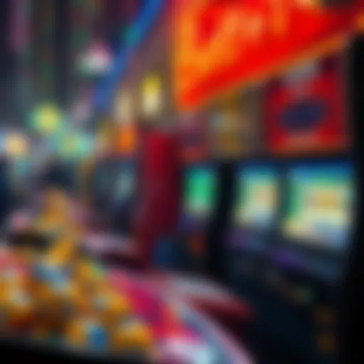 An intricate illustration depicting the historical evolution of lotteries