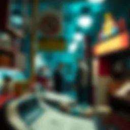 A historical timeline showcasing the evolution of lotteries