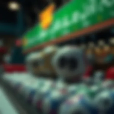 Visual representation of lottery mechanisms