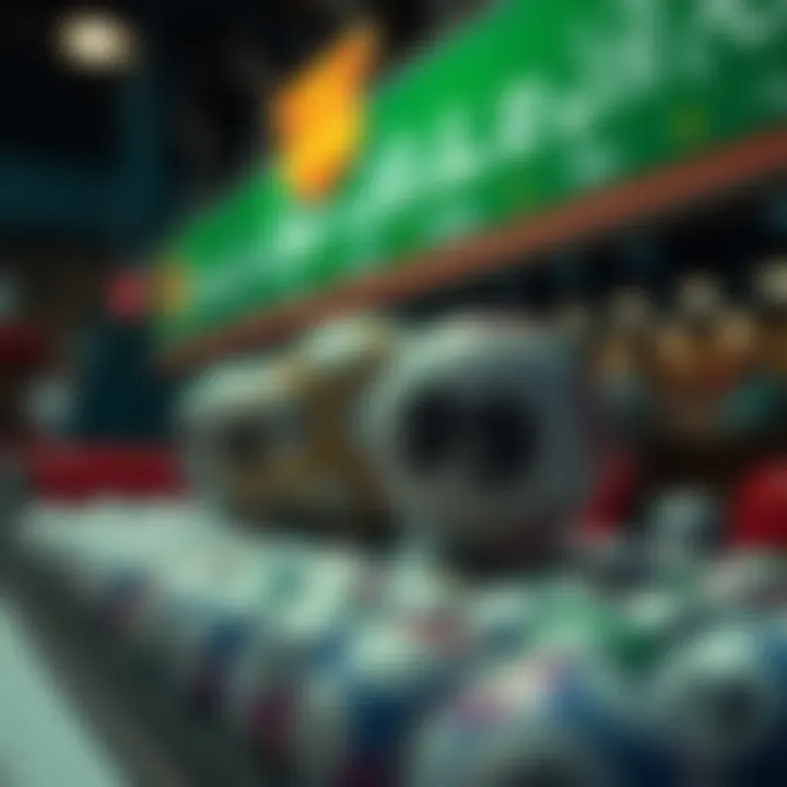 Visual representation of lottery mechanisms