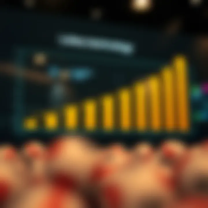 Graph showcasing the evolution of lottery technology