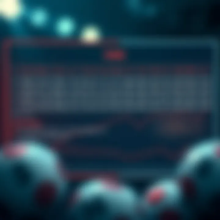 Data analysis chart for Lotto 1086 probabilities