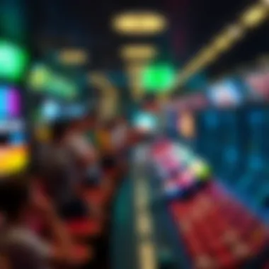 Statistical data visualization related to lottery games