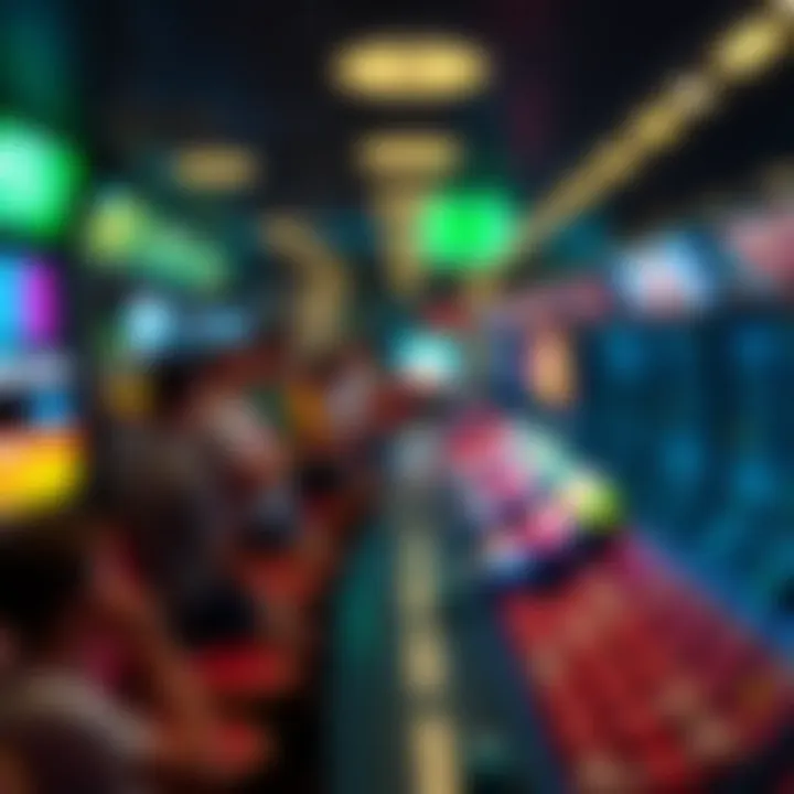 Statistical data visualization related to lottery games