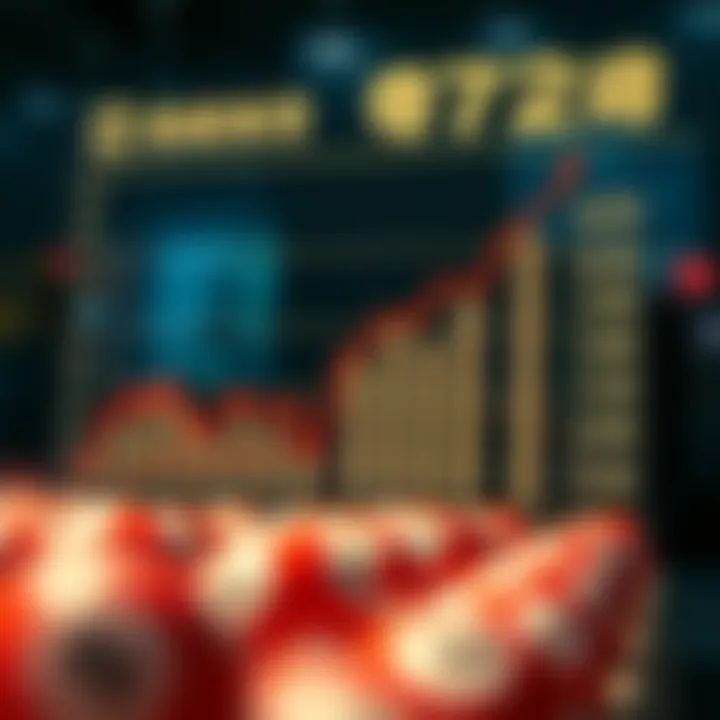 Graphical representation of lottery number trends