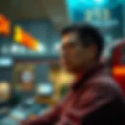 Visualization of statistical data related to lottery outcomes