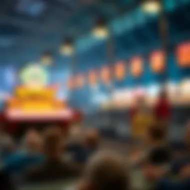 Conceptual graphic representing betting strategies for lotteries