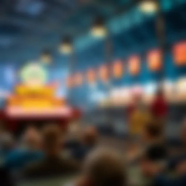 Conceptual graphic representing betting strategies for lotteries