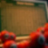 Lotto number analysis chart