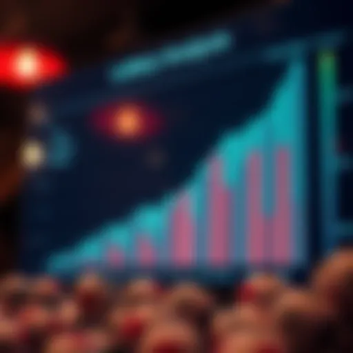 Graph illustrating lottery number frequency analysis