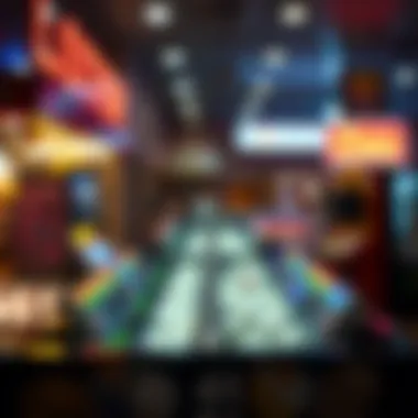 Exploring the Concept of Lottery Scams Conceptual illustration depicting the idea of lottery scams