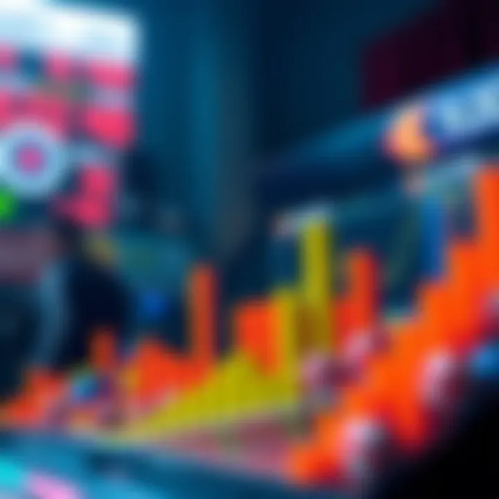 Visualization of statistical data related to lottery wins