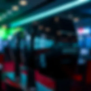 Visual representation of winning numbers