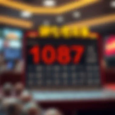 Visual representation of winning numbers analysis