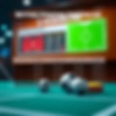 Infographic showing betting strategies and probabilities