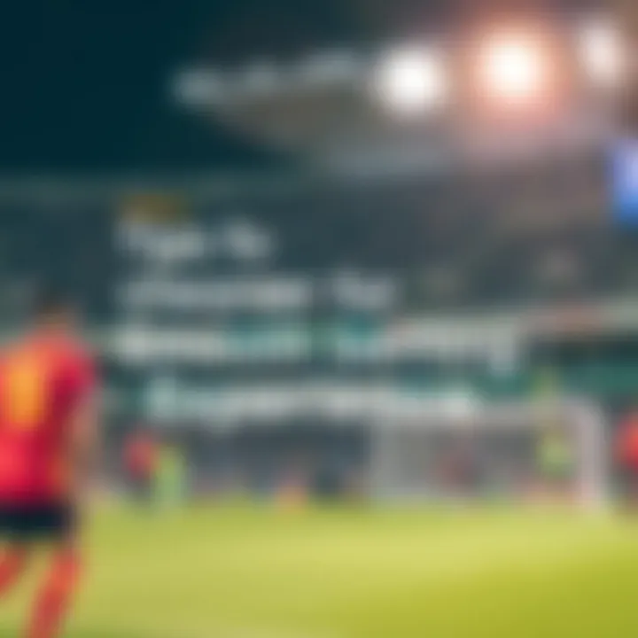 Tips for a Smooth Betting Experience An infographic showing tips for a smooth betting experience