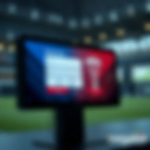 Visual representation of a user-friendly interface for registration