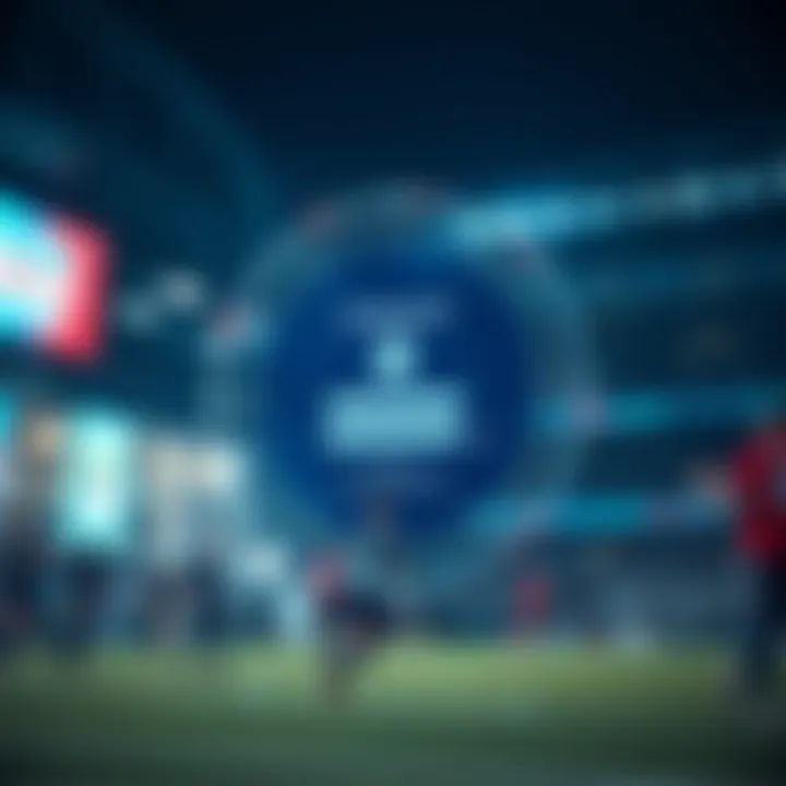 Secure login process illustration