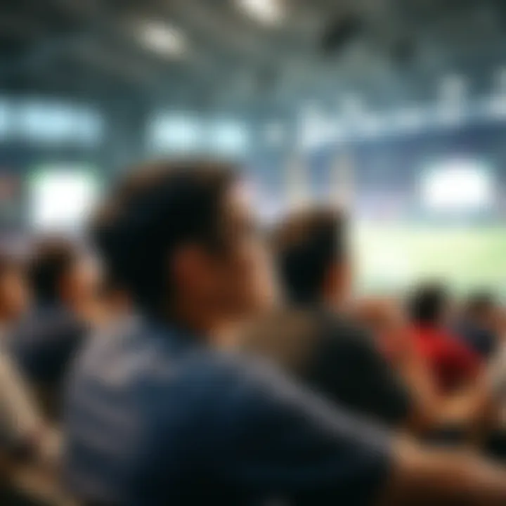 Engaged fans watching live sports via Naver platform