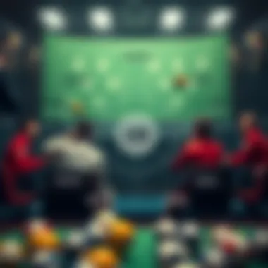 A conceptual diagram showcasing personalized betting strategies for lotto players.