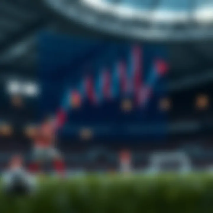 Visual data representation highlighting the importance of data analytics in betting