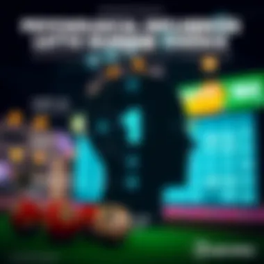 Infographic on psychological factors influencing number selection