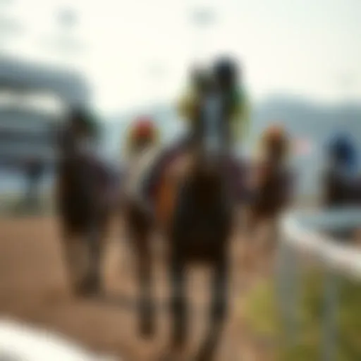 Thoroughbred horse racing event in South Korea showcasing the excitement of the sport.