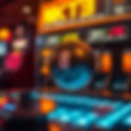 Illustration of a random number generator in action