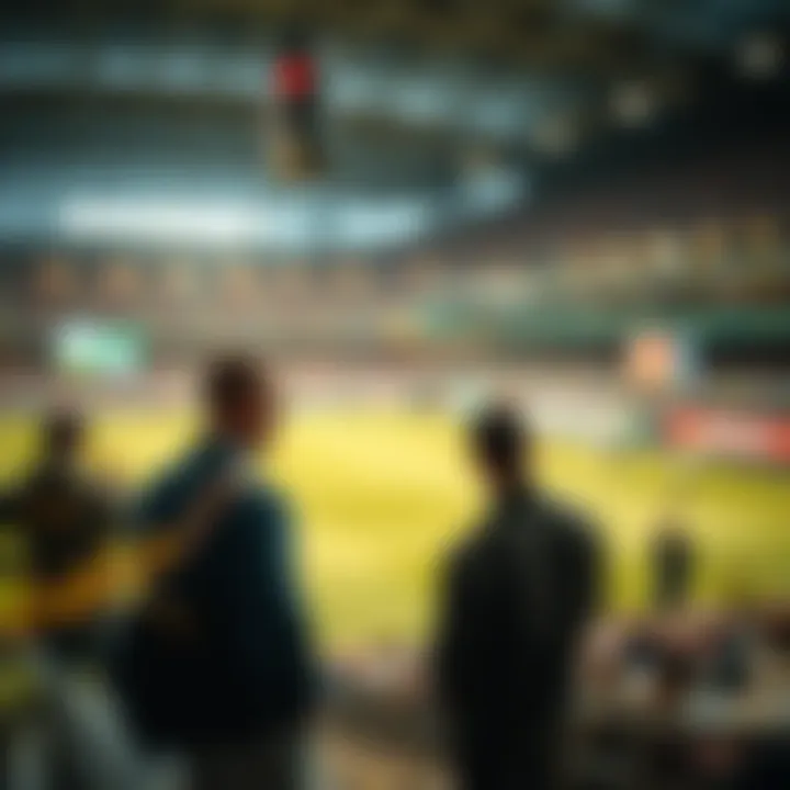 Illustration of communication channels in the betting market